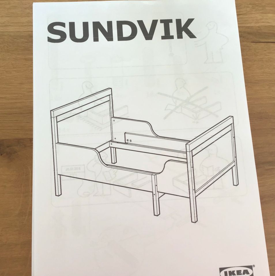 Ikea Bett Sundvik in Coesfeld