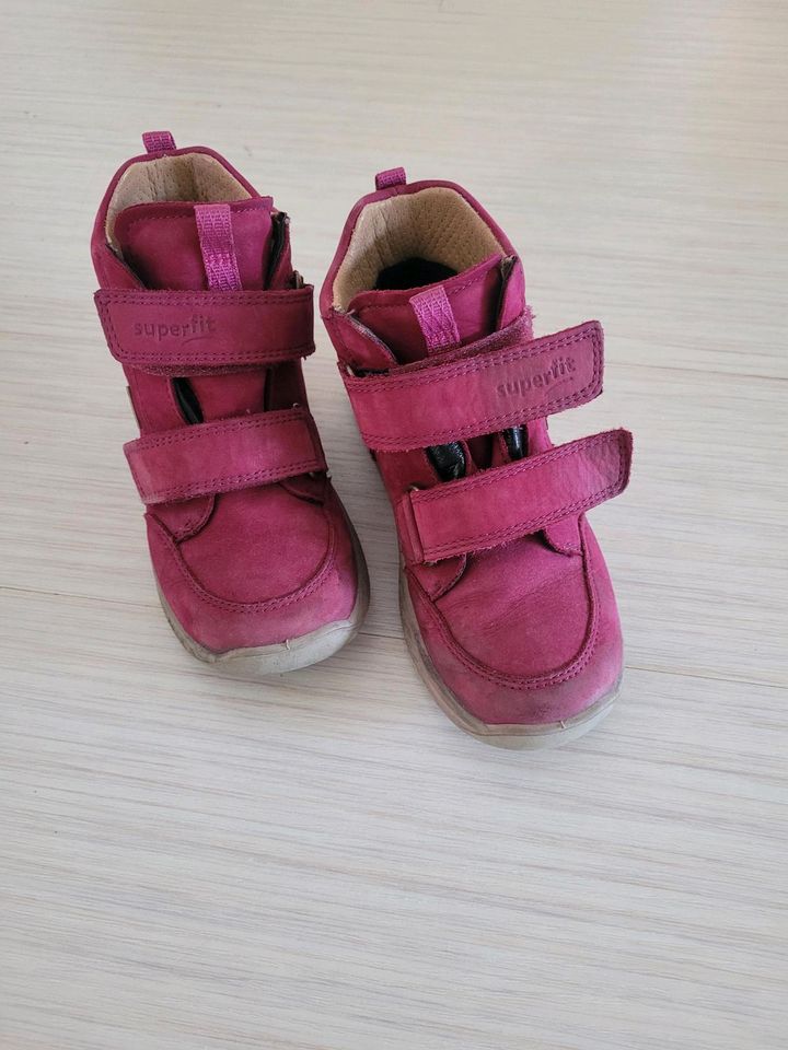 Superfit Schuhe, Stiefeletten, leicht gefüttert, pink, Gr. 28 in Berlin