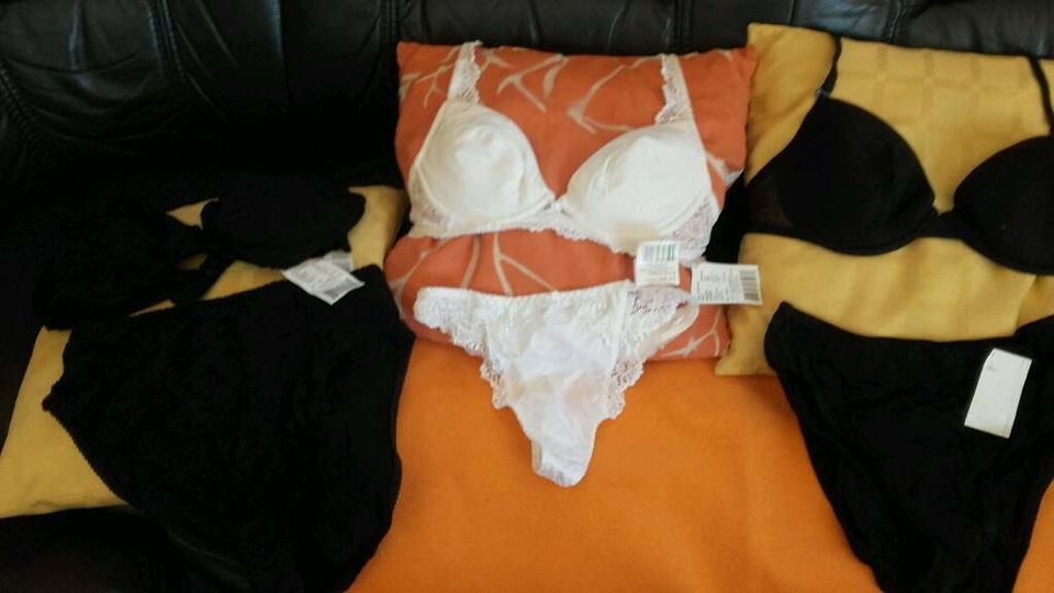 NEU ! SET : BH mit Slip/String-Tanga versch. Grössen in Flensburg