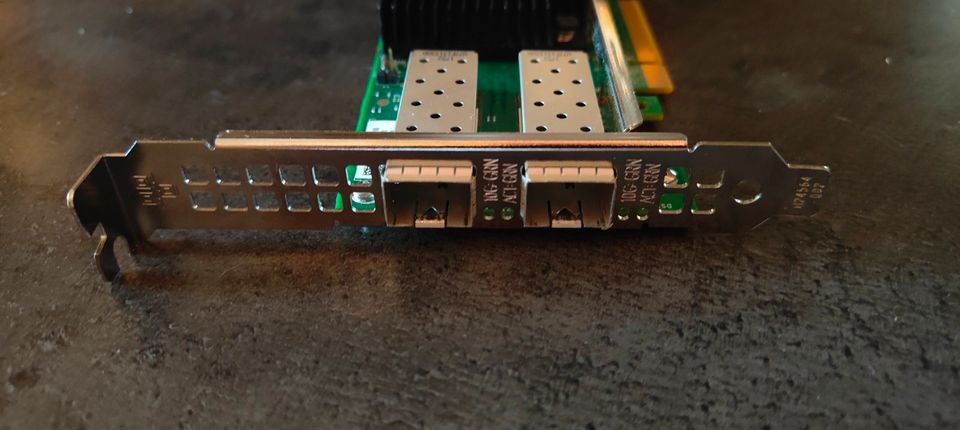 Intel Ethernet Dual 10GBit X710 2x SFP+ Netzwerkkarte in Dürrwangen