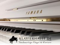 Sehr schönes Yamaha Klavier, 105cm, weiss satiniert ★ Top-Zustand Nordrhein-Westfalen - Altenberge Vorschau