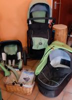 Kinderwagen Baby Komplett-Set 10teilig Römer Britax grün/braun Hessen - Rödermark Vorschau