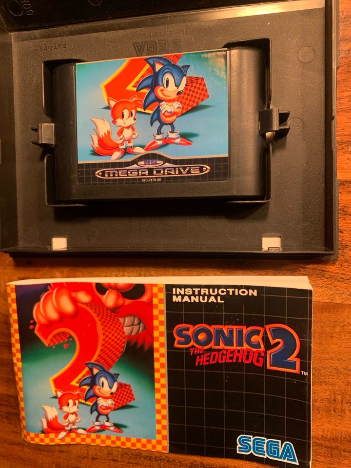 Sega Mega Drive Sonic 2 spiel in Völpke