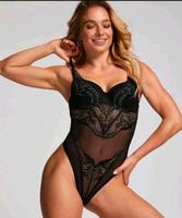 Hunkemöller Bonnie Body schwarz 75D *Neu* Sachsen - Riesa Vorschau