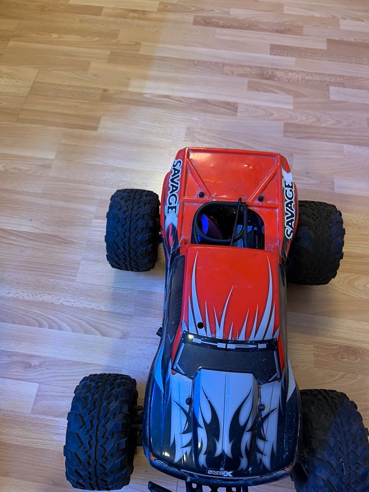 Rc Modellbau Hpi Savage defekt Monster Truck 1:8 nitro in Sindelfingen