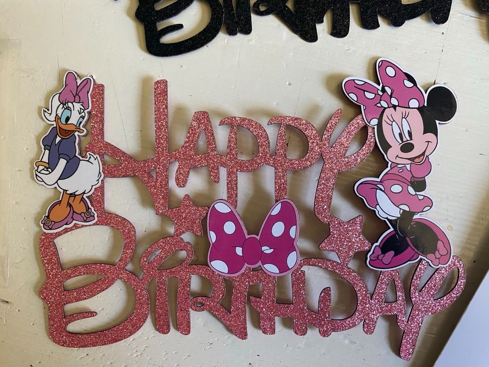 Set Geburtstag Deko Mickey Minnie Maus Disney in Berlin