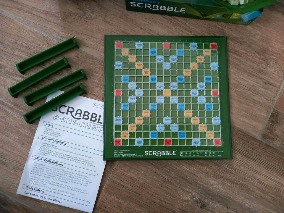 Kompakt Scrabble Orginal Kreuzwortspiel in Gernsheim 