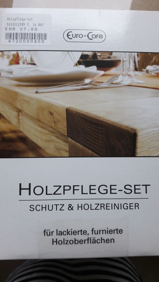 Holzpflegeset neu OVP 3x in Weinböhla