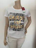 Neu mit Etikett! Guess T Shirt kurzarm Gr. XS weiß/schwarz/gold Hessen - Neuhof Vorschau