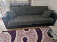 Hiermit verkaufe ich meinen 3 2 1 Sofa Set  In Grau und schwarz Nordrhein-Westfalen - Bergkamen Vorschau