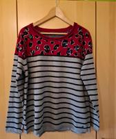 ❤️ Cecil Damen Strickpulli Leoprint Gr. L ❤️  rot grau gestreift Bayern - Kümmersbruck Vorschau