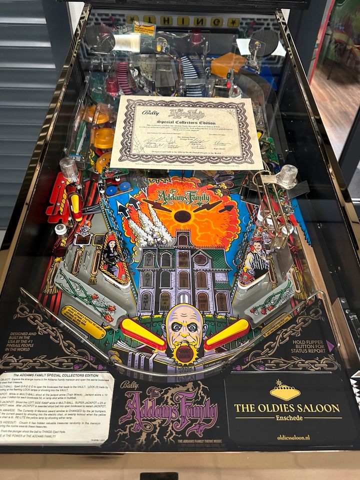 Flipper - Pinball Bally The Addams Family Gold Collectors Edition in Gronau (Westfalen)