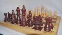 Klassiker Schachspiel Schachfiguren Schachbrett Holz Chess - D Schleswig-Holstein - Flensburg Vorschau