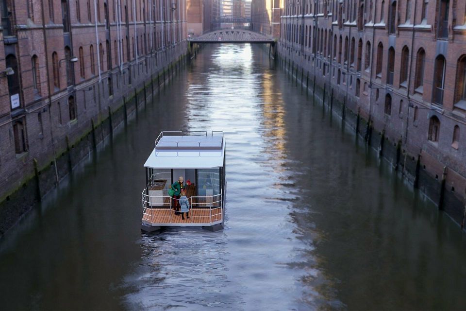 Hausboot DELFIN 334, Katamaran, Motorboot, HT Houseboats, neu in Berlin