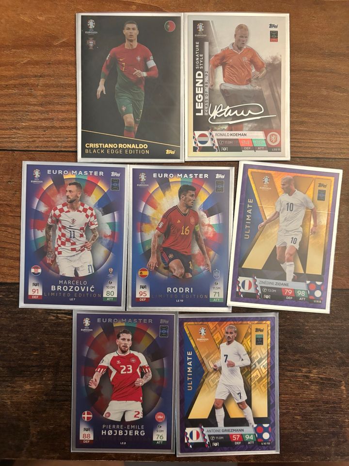 Topps Match Attacks Euro24 seltene in Mainz