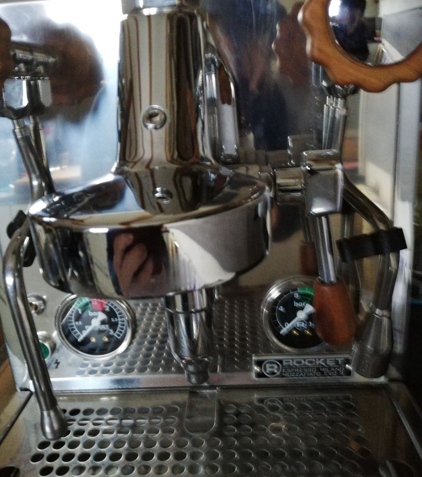 Espressomaschine Rocket Mozzafiato Evo R Inox in Hohenleimbach