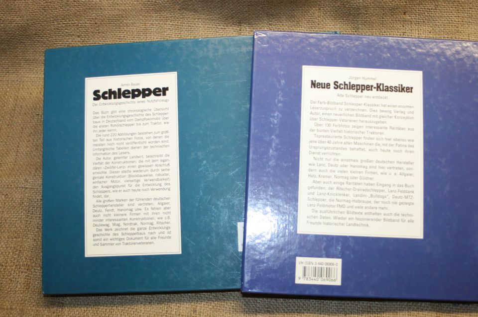 4 Sammlerbücher Schlepper Landtechnik Lanz Hanomag Deutz in Weimar