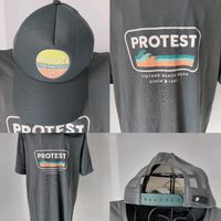 Protest Herren T-shirt Grau Grün Petrol Ĺ Mütze Cap Snapback Rheinland-Pfalz - Landstuhl Vorschau