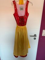 Dirndl Gr 32 rot-gold Stickereien Bayern - Asbach-Bäumenheim Vorschau