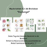 Brotdosennachrichten / Nachrichten für die Brotdose / Messages Bonn - Beuel Vorschau