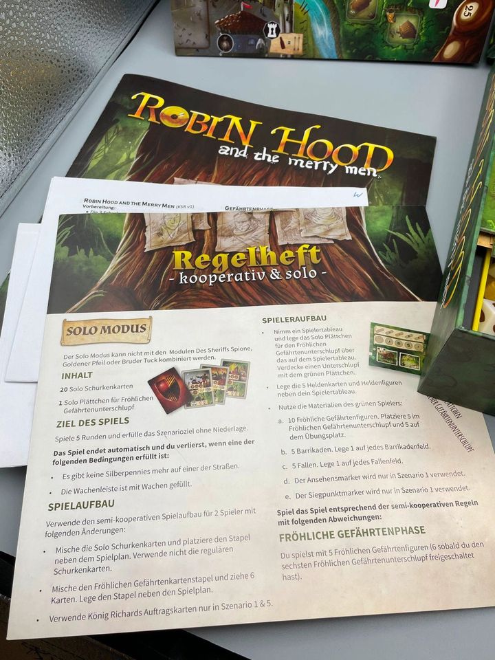 Brettspiel "Robin Hood a. t. merry men" Promo/Zubehör mit Versand in Inzell