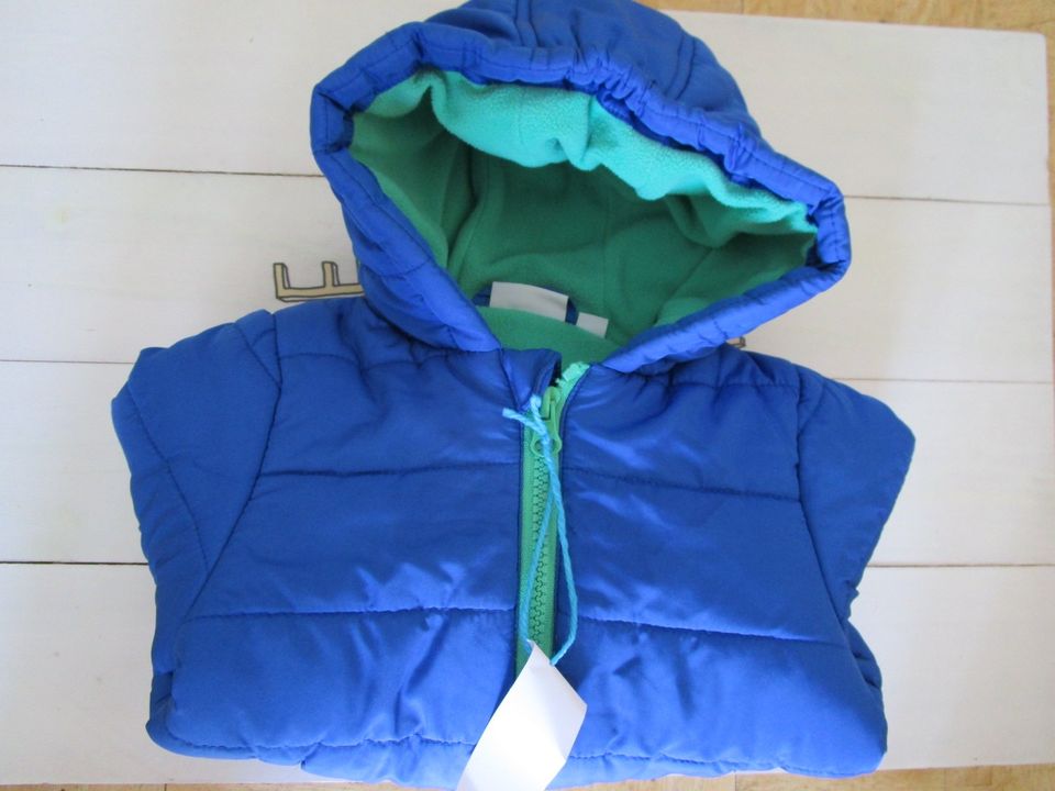 Winterjacke Liegeling blau Gr. 62/68 in Grünendeich Niederelbe