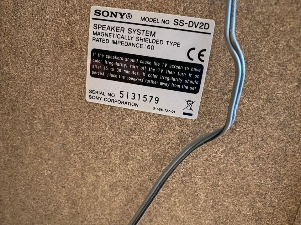 Sony  CMT-DV2D mini Anlage inkl. DVD-Player in Großhansdorf