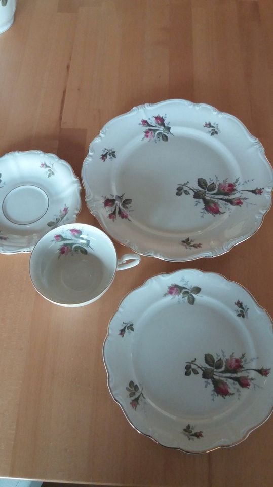 Rosenthal Moosrose Pompadour Kaffeegedeck 4tlg. in Zirndorf