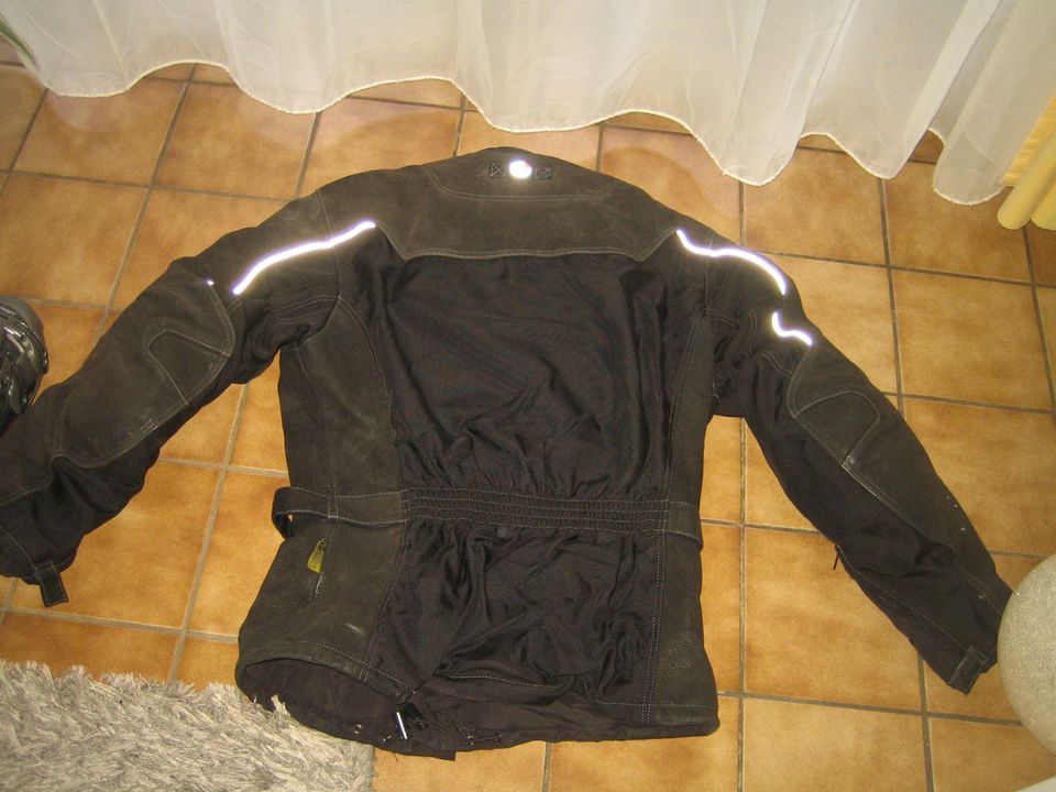 Motorrad Jacke Gr. XXL und Hose Gr. XL,  Teilleder in Köln