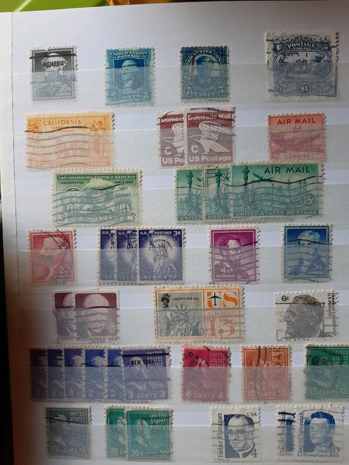 Briefmarkensammlung in Oberstdorf