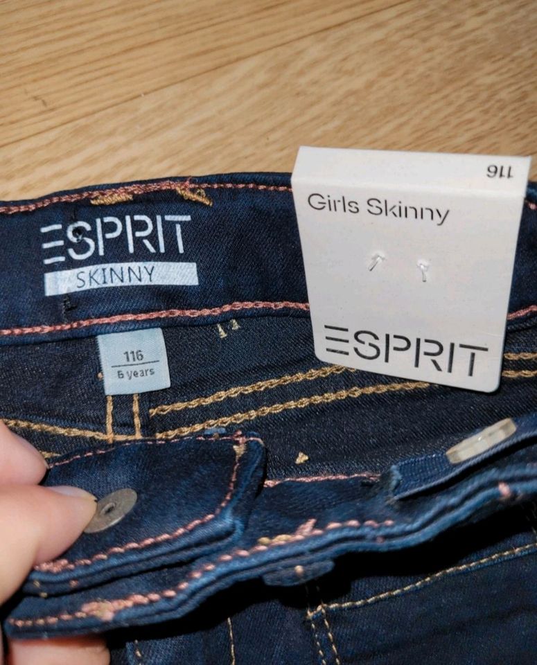 Jeans / Jeanshose von Esprit in 116 neu in Bartenshagen-Parkentin