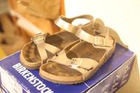 Birkenstock Rio gold in Gr. 36 Rheinland-Pfalz - Pfaffen-Schwabenheim Vorschau