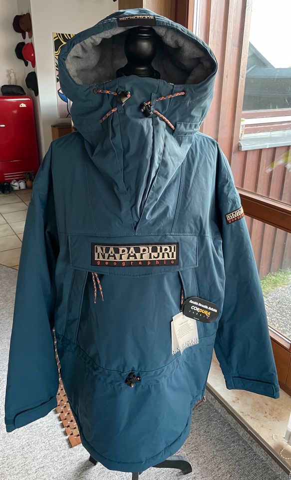 Napapijri Skidoo Lavaredo Jacke Skijacke Parka L/XL Herren Blau in Öhringen