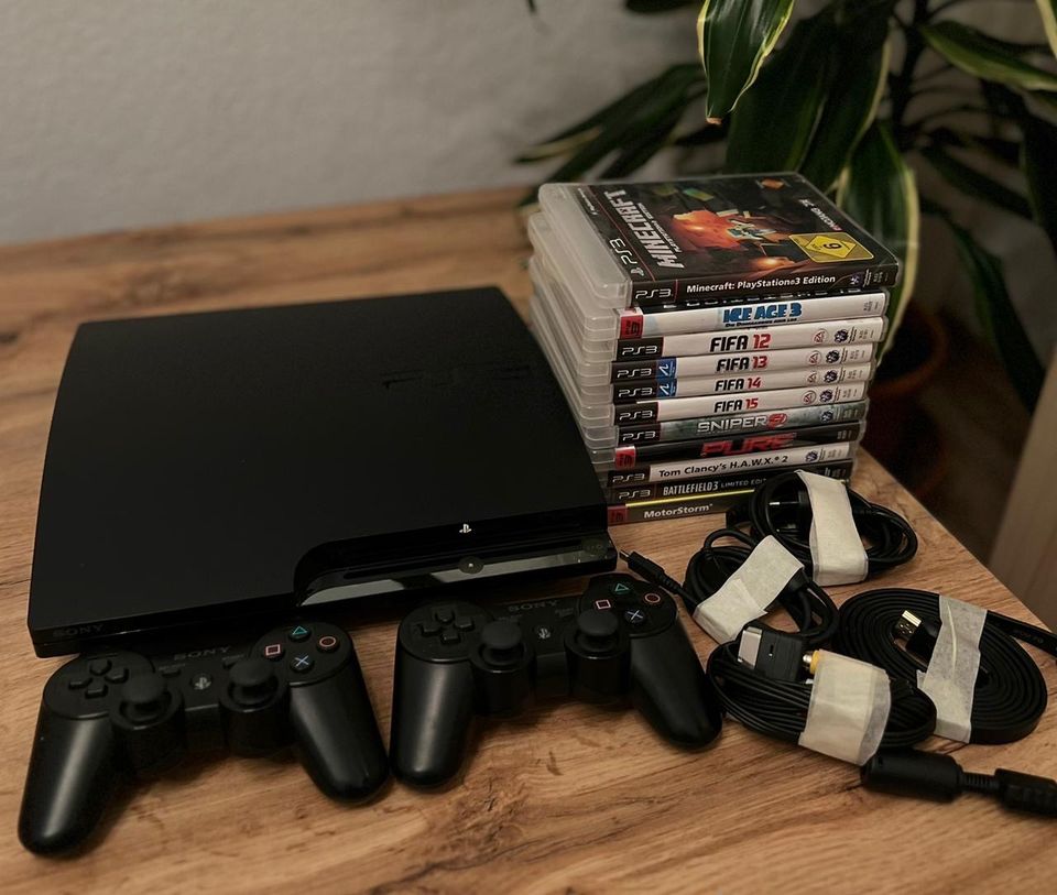 PlayStation 3 inkl. 11 Spiele in Buckow (Märkische Schweiz)