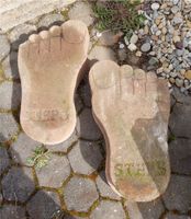 Trittplatte Fuß-Form Bayern - Denkendorf Vorschau