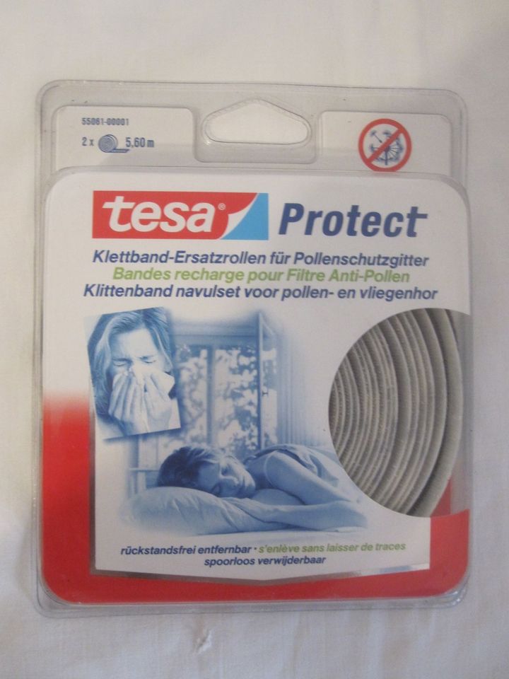 Tesa Protect Klettband-Ersatzrollen für Pollenschutzgitter, NEU in Berlin