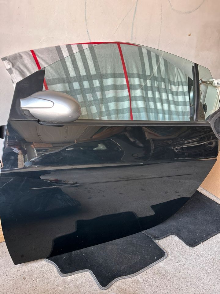 Smart 450 Cabrio Türen Schwarz Fahrer und Beifahrertür in Dingelstädt
