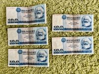 100 DDR MARK : Hundert Mark : Banknote : Geld : 1975 : Karl Marx Sachsen - Moritzburg Vorschau
