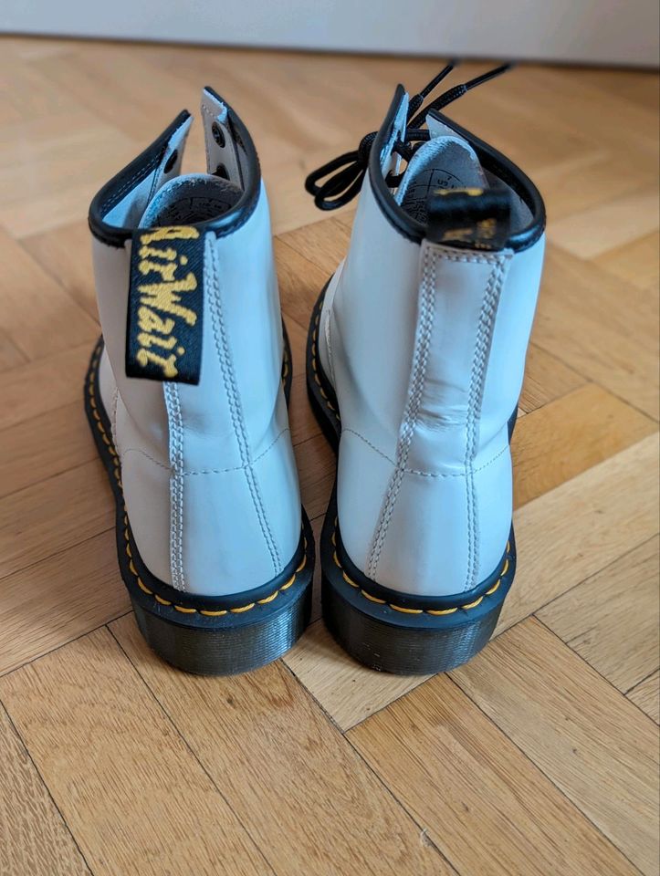 Dr. Martens Boots Stiefel Gr. 39/39,5 weiß in Dresden