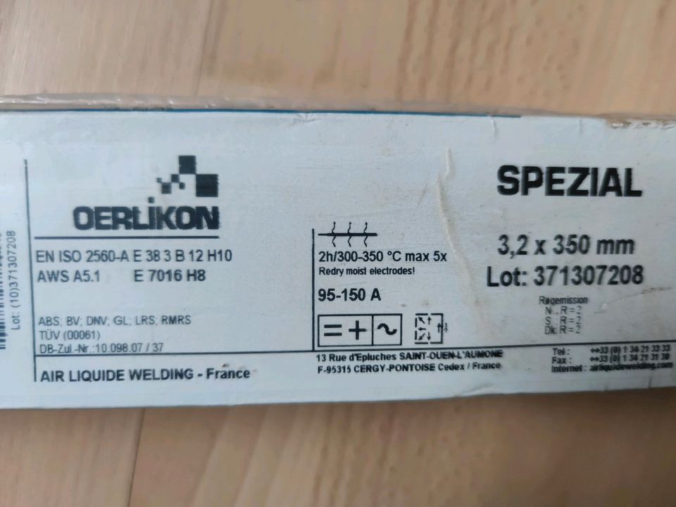 Biete Schweißelektroden von Oerlikon 3,2x350mm in Dessau-Roßlau