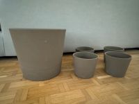 Setpreis! IKEA Blumentöpfe ‚Mandel‘ in grau/beige greige zwei Gr Hannover - Ahlem-Badenstedt-Davenstedt Vorschau