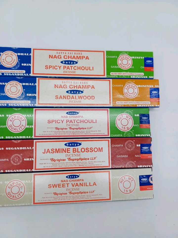 Nag Champa Räucherstäbchen Verschiedene in Gotha