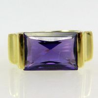 WERT 1.580,- Amethyst Ring Gr.60 in 750/ 18 Karat Gelbgold 213 Y Nordrhein-Westfalen - Mülheim (Ruhr) Vorschau