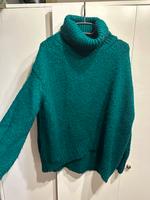 Dunkelgrüner Strick Pullover mit Rollkragen Brandenburg - Fürstenwalde (Spree) Vorschau