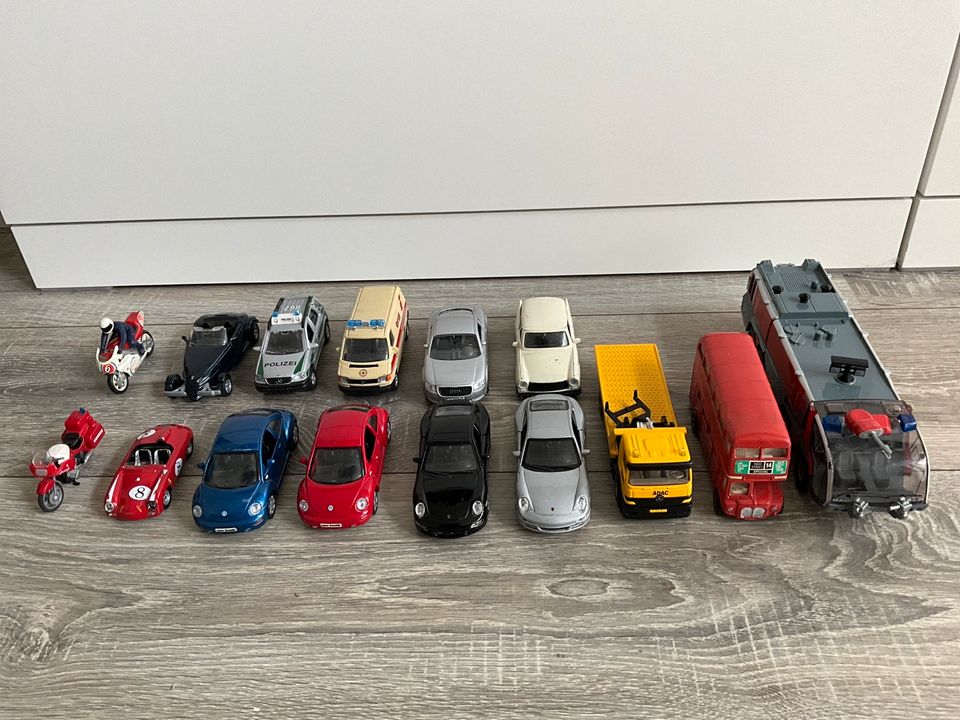 Siku und sonstige Spielzeuge Modell Autos (Porsche, VW, etc.) in Aachen