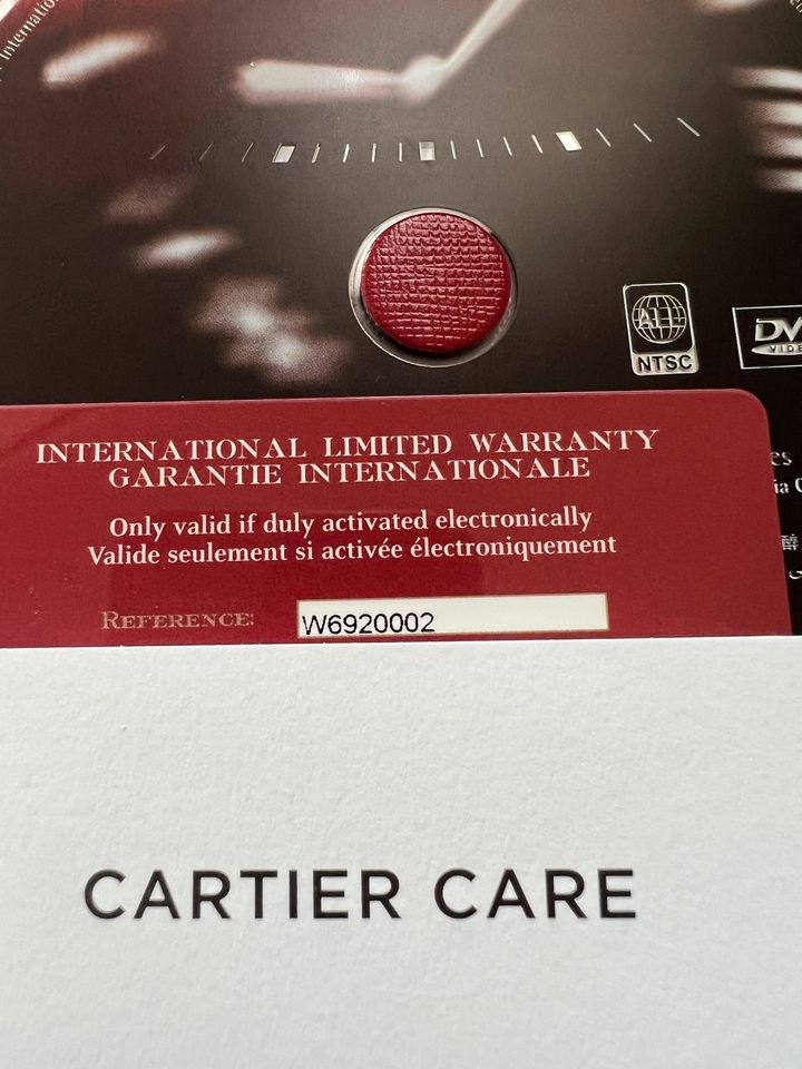 Neue Cartier Ballon Bleue aus 7/2023 Fullset mit Mehrwertsteuer in Mutlangen