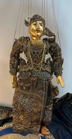 Marionette Puppe  Buddha Thailand Tempelwächter Glitzer Antik Schleswig-Holstein - Barsbüttel Vorschau