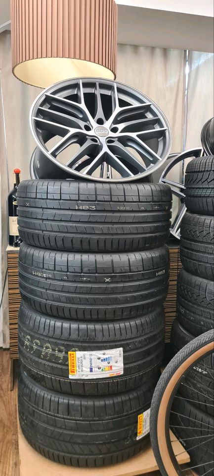 4x 20zoll BMW 3er 4er 5er Mercedes Sommerreifen Pirelli PZ4 NEU in München