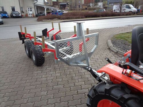 HR500 ohne Kran Rückewagen Forstanhänger Anhänger f. Kleintraktor in Schwarzenberg (Erzgebirge)