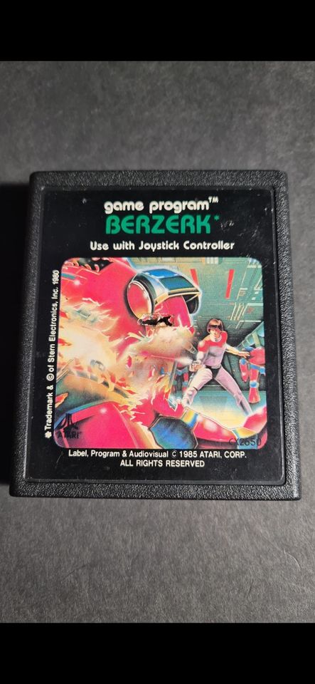 Original Atari+ Spiele u. Joysticks. Getestet im Konvolut in Berlin